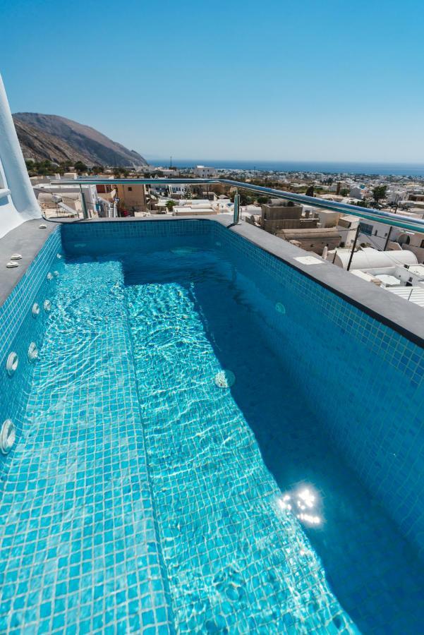 Appartement Lux House With Outdoor Jacuzzi And Sea View In Santorini à Emporio  Extérieur photo